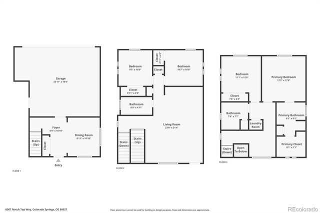6007 Notch Top Way, Colorado Springs, CO 80927