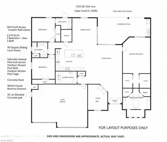 1503 NW 39th AVE, Cape Coral, FL 33993