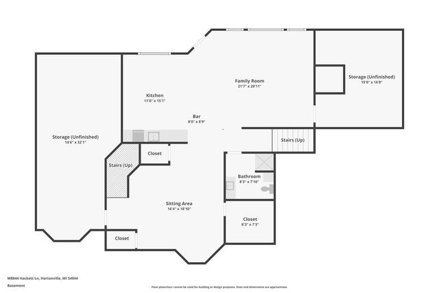W8844 HACKETT LANE, Hortonville, WI 54944