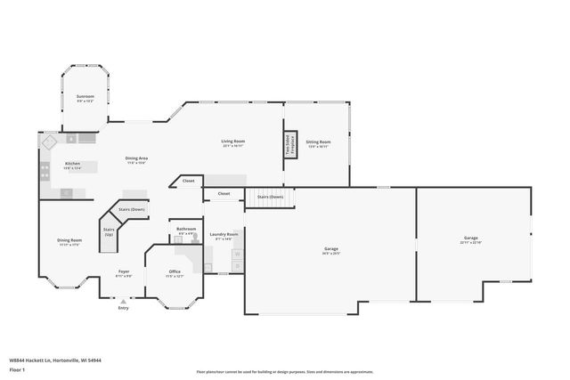 W8844 HACKETT LANE, Hortonville, WI 54944