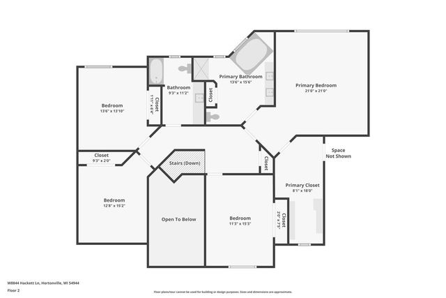 W8844 HACKETT LANE, Hortonville, WI 54944