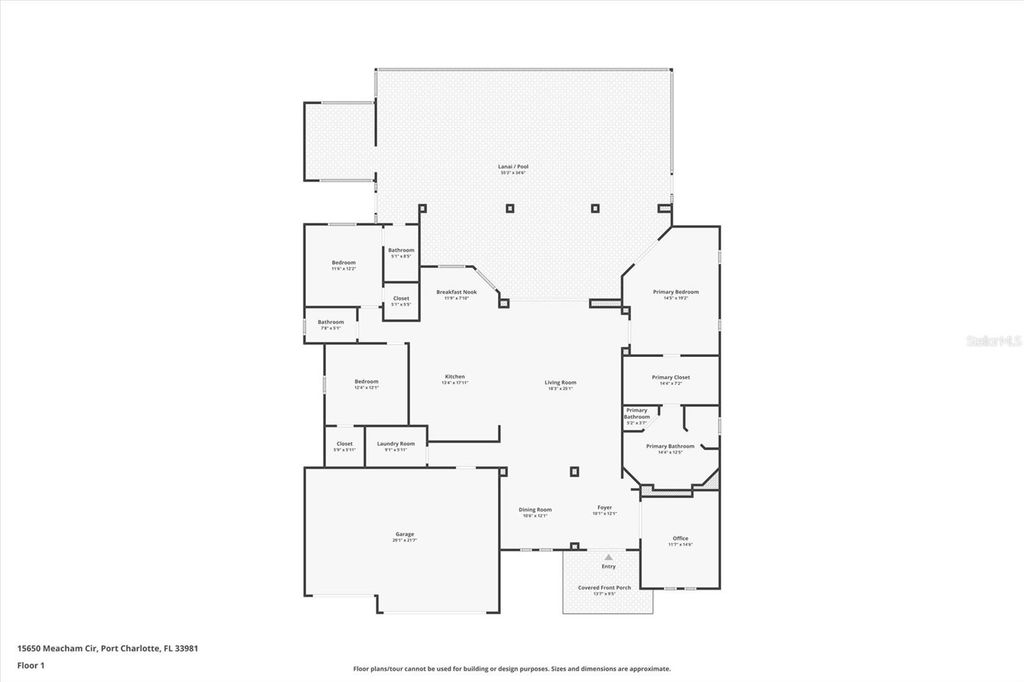 Image 7 of property listing at 15650 MEACHAM CIRCLE, Port Charlotte, FL 33981