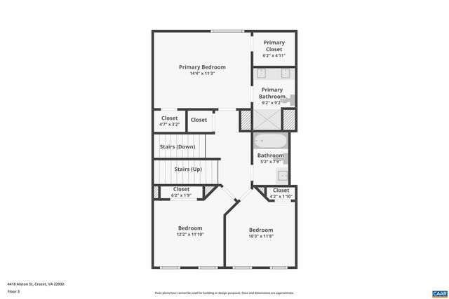 4418 ALSTON ST, Crozet, VA 22932