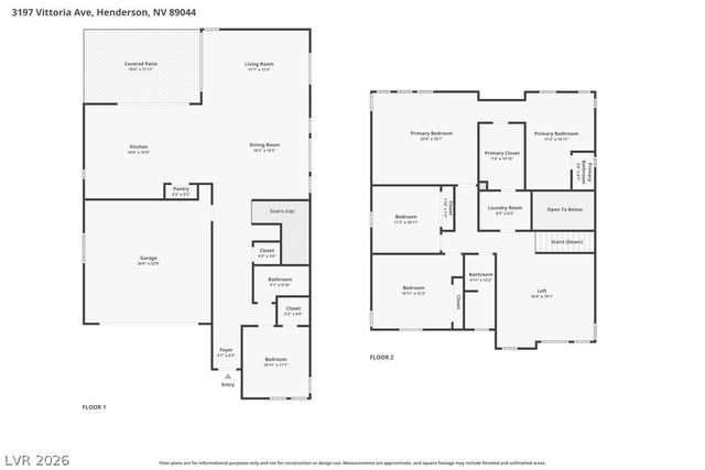 3197 Vittoria Avenue, Henderson, NV 89044