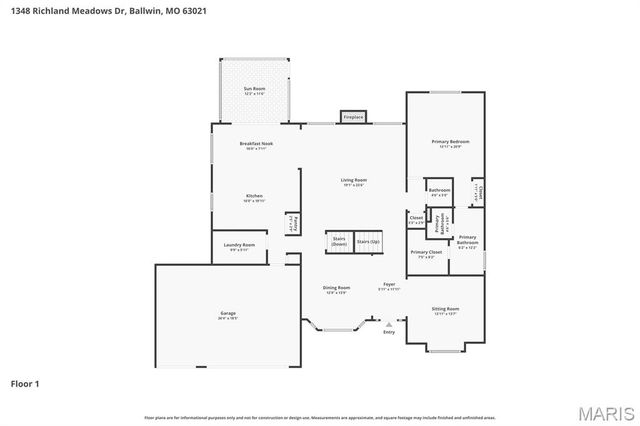 1348 Richland Meadows Drive, Ballwin, MO 63021