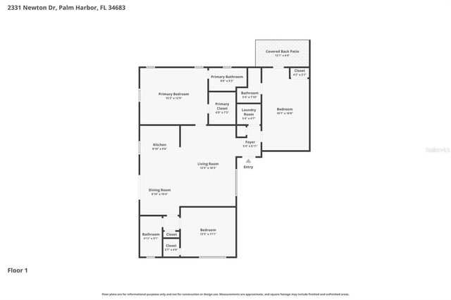 2331 NEWTON DRIVE, Palm Harbor, FL 34683