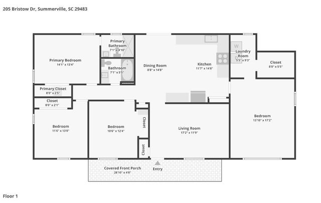205 Bristow Drive, Summerville, SC 29483