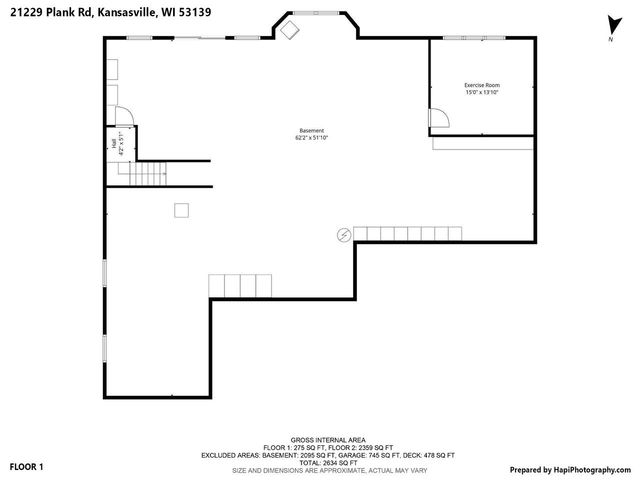 21229 Plank ROAD, Kansasville, WI 53139