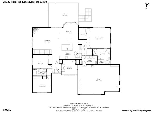 21229 Plank ROAD, Kansasville, WI 53139