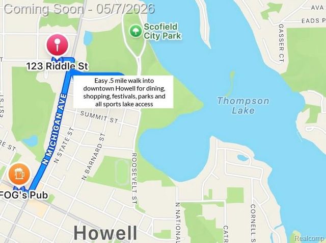 123 Riddle Street, Howell, MI 48843