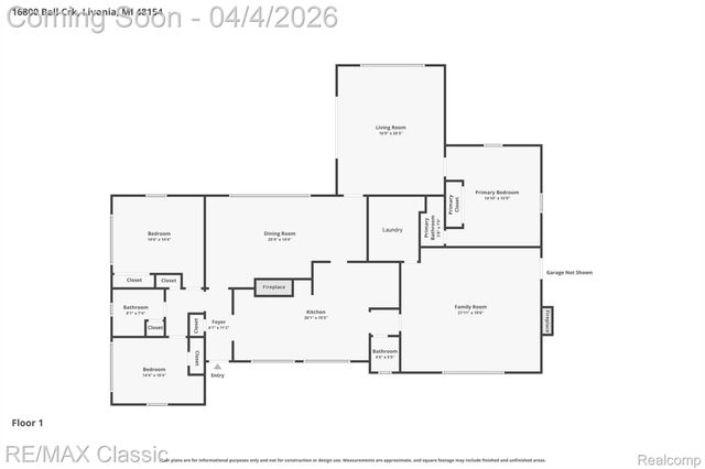 16800 Bell Creek Lane, Livonia, MI 48154