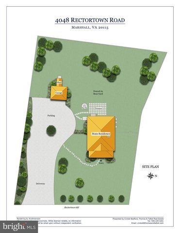 4048 RECTORTOWN RD, Marshall, VA 20115