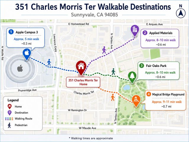 351 Charles Morris Terrace, Sunnyvale, CA 94085