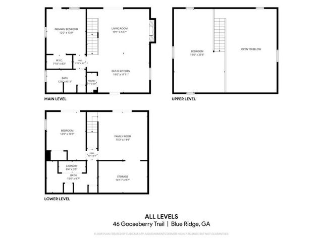 46 Gooseberry Trail, Blue Ridge, GA 30513
