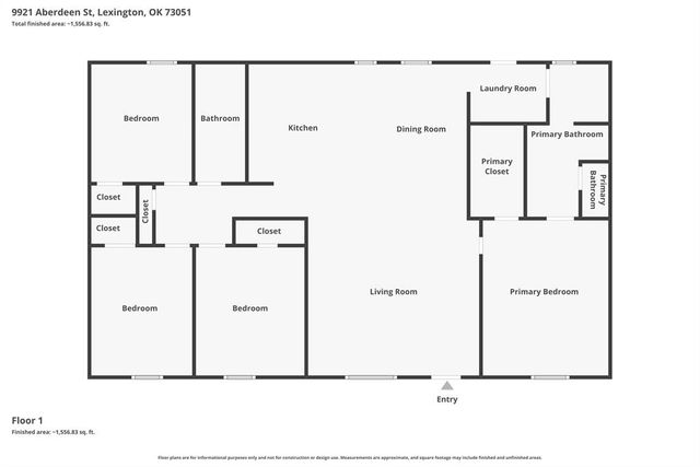 9921 Aberdeen Street, Lexington, OK 73051