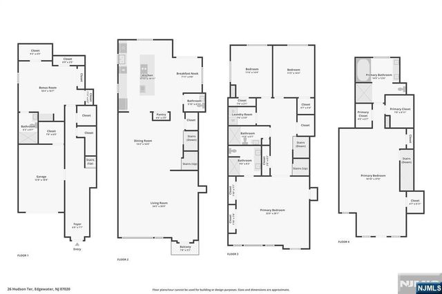 26 Hudson Terrace, Edgewater, NJ 07020