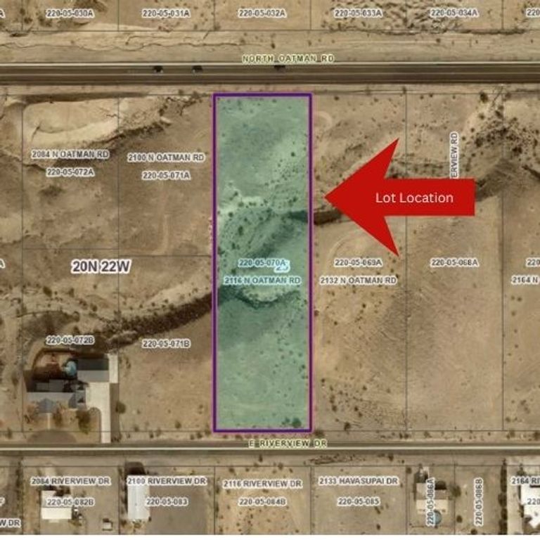 2116 N Oatman Road, Bullhead City, AZ 86442
