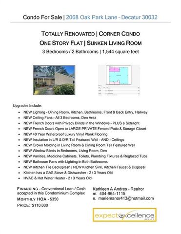 2068 Oak Park Lane, Decatur, GA 30032