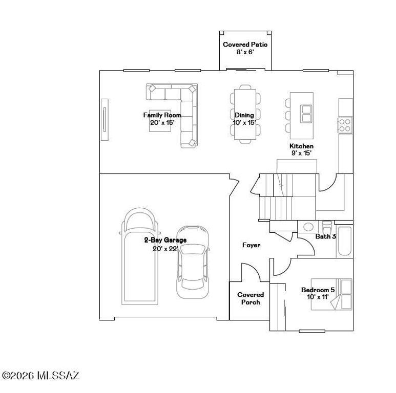 17532 S Nicholas Falls Drive, Vail, AZ 85641