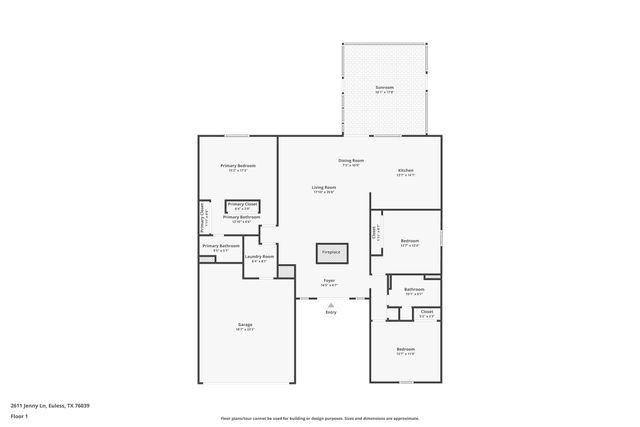2611 Jenny Lane, Euless, TX 76039