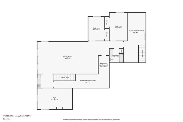 W4202 DEL ROSE LANE, Appleton, WI 54913