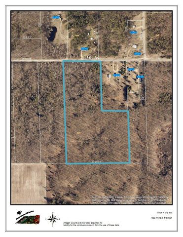 5918 113th Avenue Parcel G, Pullman, MI 49450