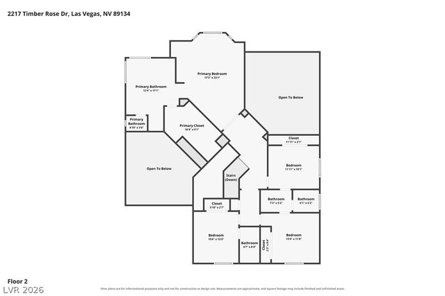 2217 Timber Rose Drive, Las Vegas, NV 89134