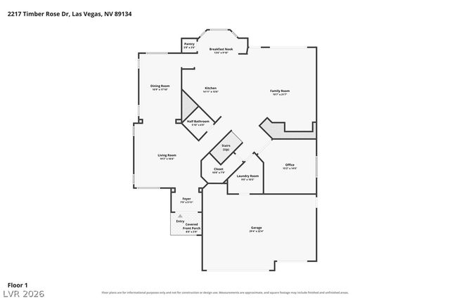 2217 Timber Rose Drive, Las Vegas, NV 89134