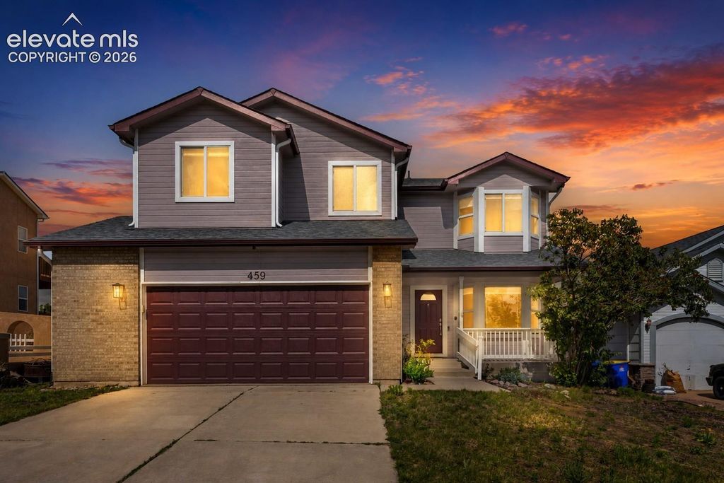 459 Assay Court, Colorado Springs, CO 80905 — exterior