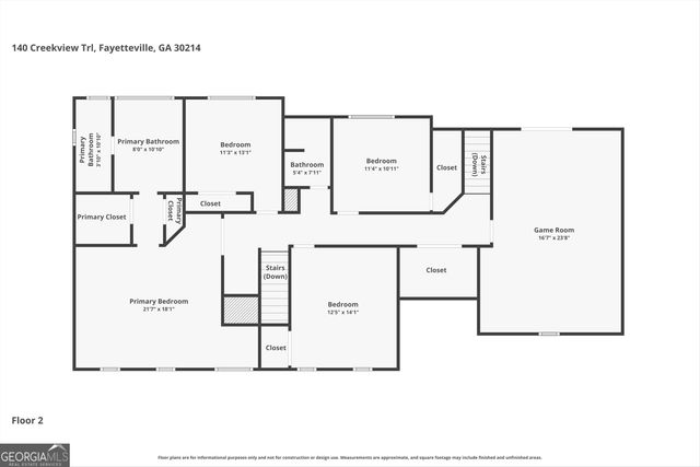 140 Creekview Trail, Fayetteville, GA 30214