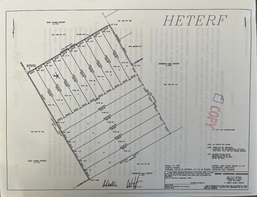 ABS A10172 D CLARK ABST TRACT 7-3 10.01 ACRES, Corsicana, TX 75110