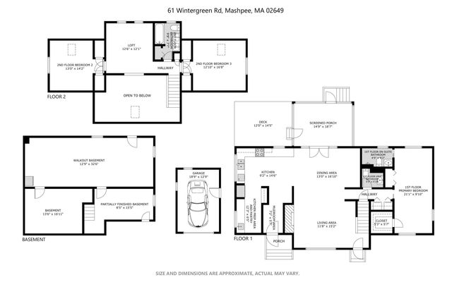 61 Wintergreen Road, Mashpee, MA 02649