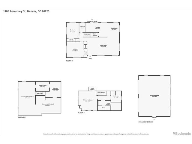 1186 Rosemary St, Denver, CO 80220