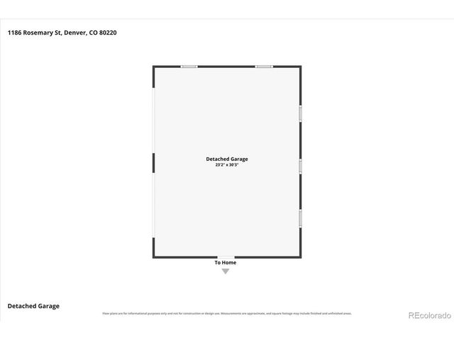 1186 Rosemary St, Denver, CO 80220