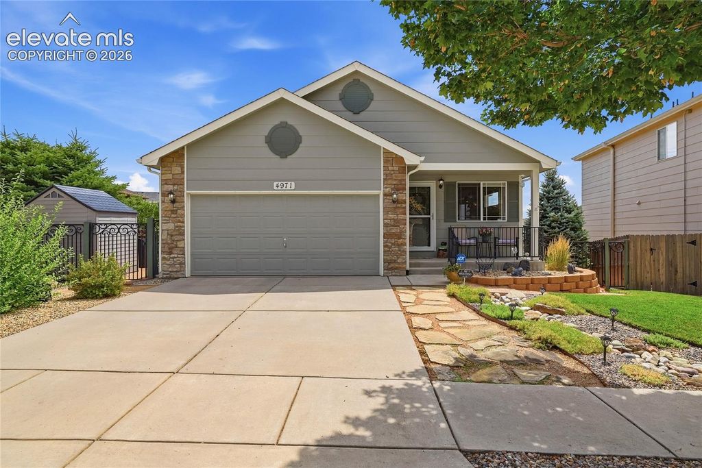 4971 Sand Ripples Lane, Colorado Springs, CO 80922 — exterior