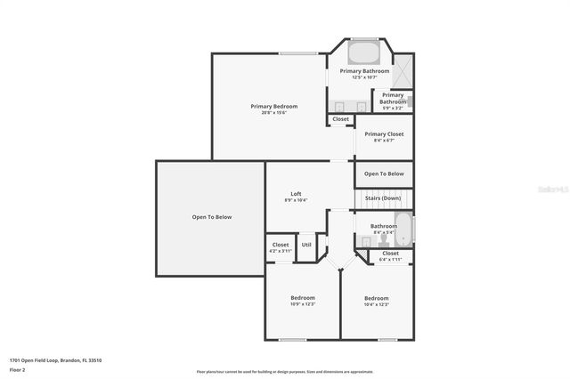 1701 OPEN FIELD LOOP, Brandon, FL 33510