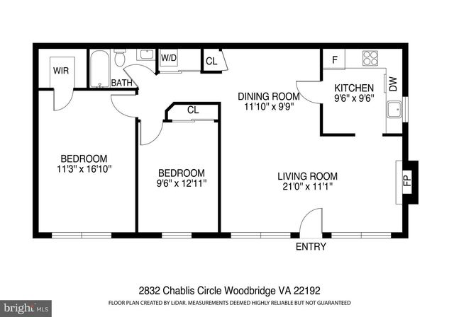 2832 CHABLIS CIR, Woodbridge, VA 22192