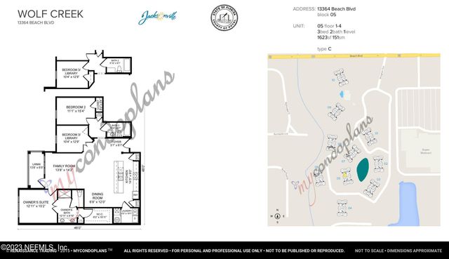 13364 BEACH Boulevard, 525, Jacksonville, FL 32224