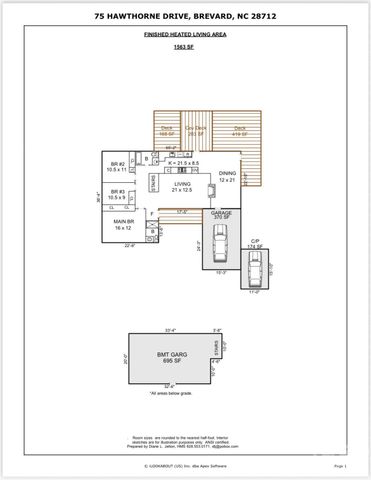 75 Hawthorne Drive, Brevard, NC 28712