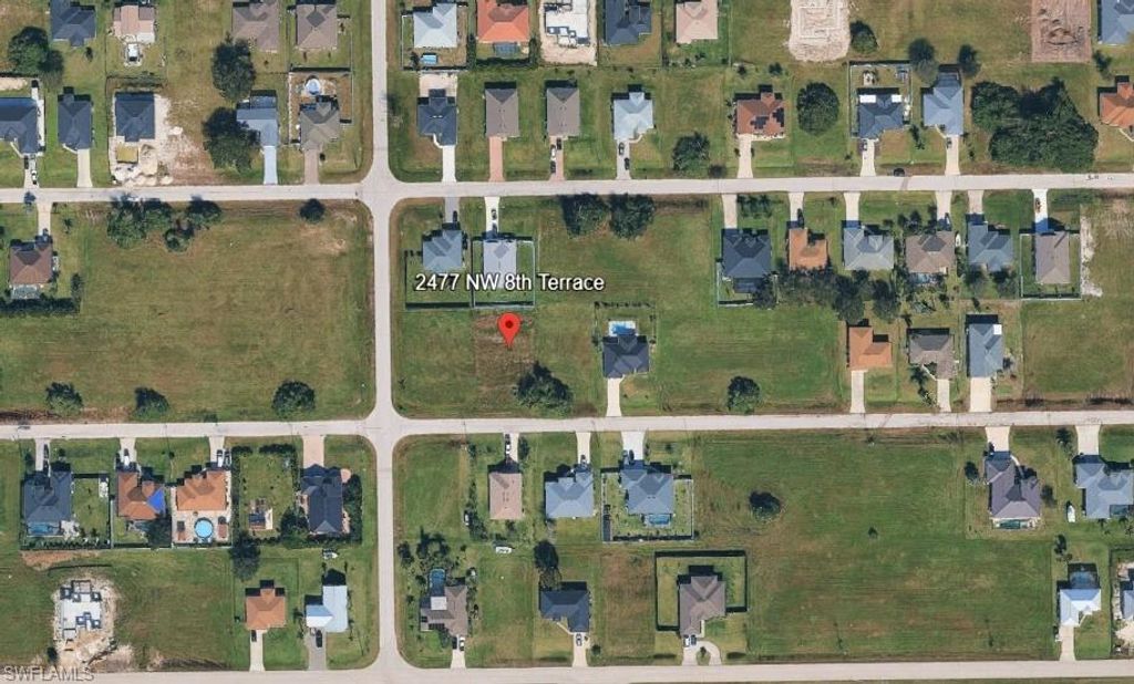 2477 NW 8th TER, CAPE CORAL, FL 33993 — exterior