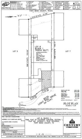 8535 Light Rail Drive, Fulshear, TX 77441
