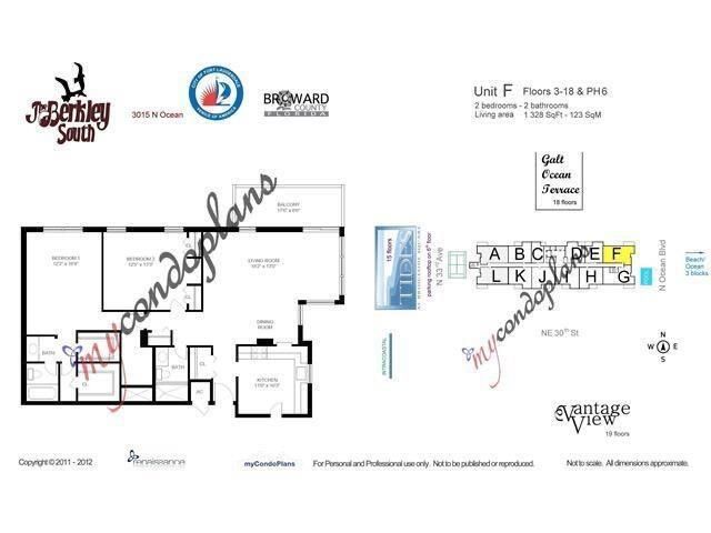 3015 N Ocean Boulevard 19F, Fort Lauderdale, FL 33308