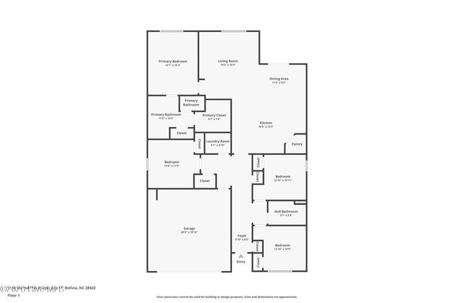 1108 Burled Oak Ridge Loop SE Lot 40, Bolivia, NC 28422