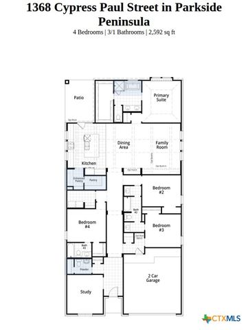 1368 Cypress Paul Street, Georgetown, TX 78628