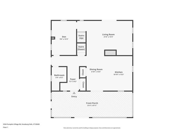 2334 Pumpkin Village Road, Fairfield, VT 05455