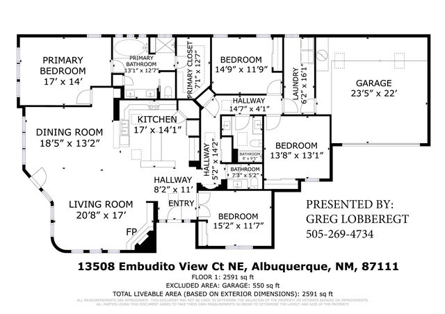 13508 Embudito View Court NE, Albuquerque, NM 87111