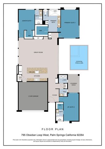 795 Obsidian Loop W, Palm Springs, CA 92264