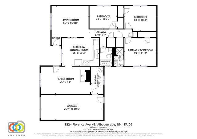 8224 FLORENCE Avenue NE, Albuquerque, NM 87109