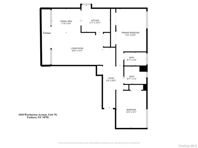1020 Warburton Avenue 7G, Yonkers, NY 10701