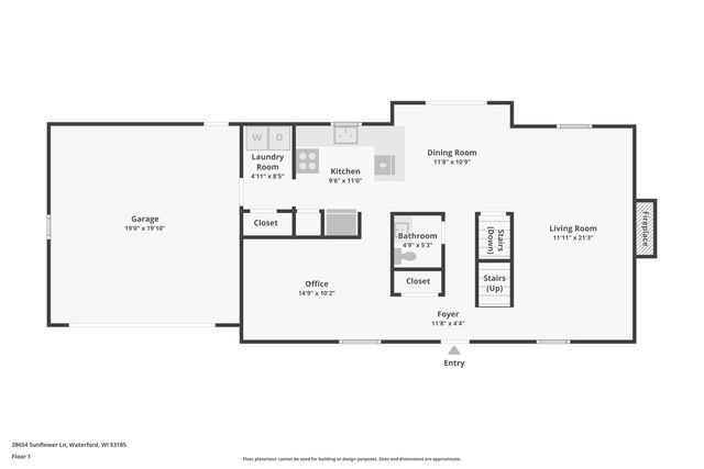 28645 Sunflower LANE, Waterford, WI 53185